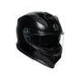 Load image into Gallery viewer, AGV K7 MPLK MONO MATT BLACK Full-Face Motorcycle Helmet – Lightweight Composite Fiber with 190° Visor and Pinlock MaxVision