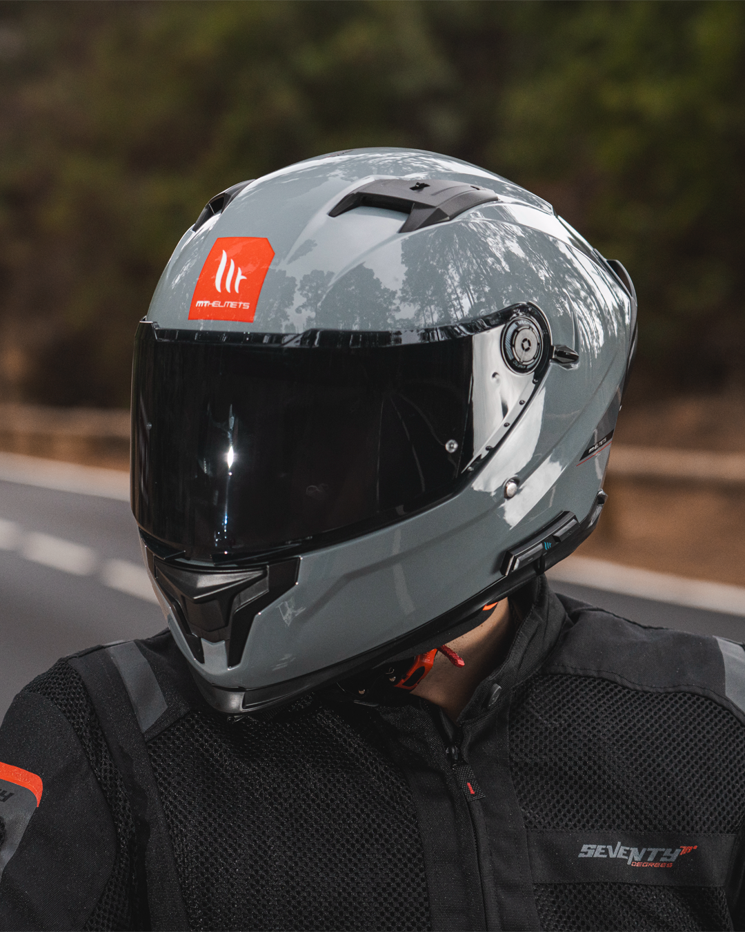 MT HELMETS من أم تي MT-Rider Sync سماعة اتصال بلوتوث