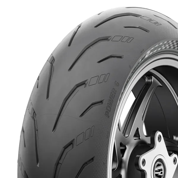 Michelin Power 6 Tire – Hypersport 190-50 ZR17 75W	