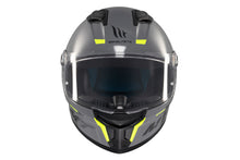 Load image into Gallery viewer, MT HELMETS STINGER 2 SOLID A12 GLOSS GREY FULL FACE HELMET