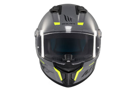 MT HELMETS STINGER 2 SOLID A12 GLOSS GREY FULL FACE HELMET