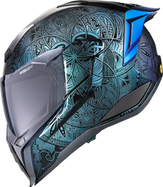 ICON Ultraflite Opal Mandala Blue MIPS Helmet