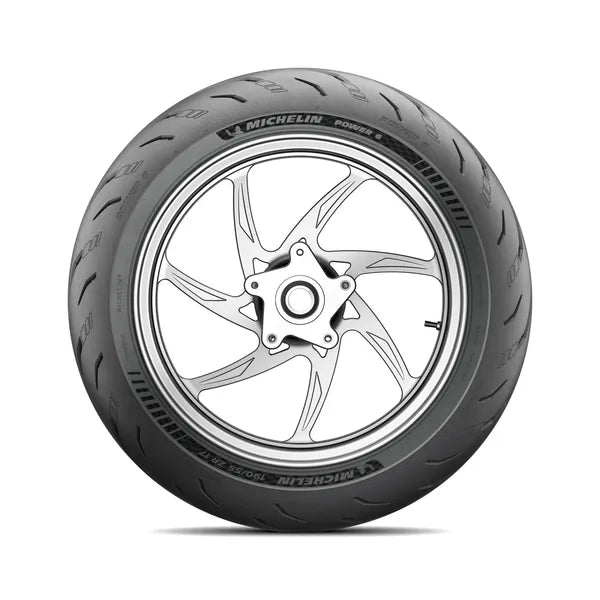 طقم إطارات ميشلان باور 6 أمامي 120/70 وخلفي 190/55