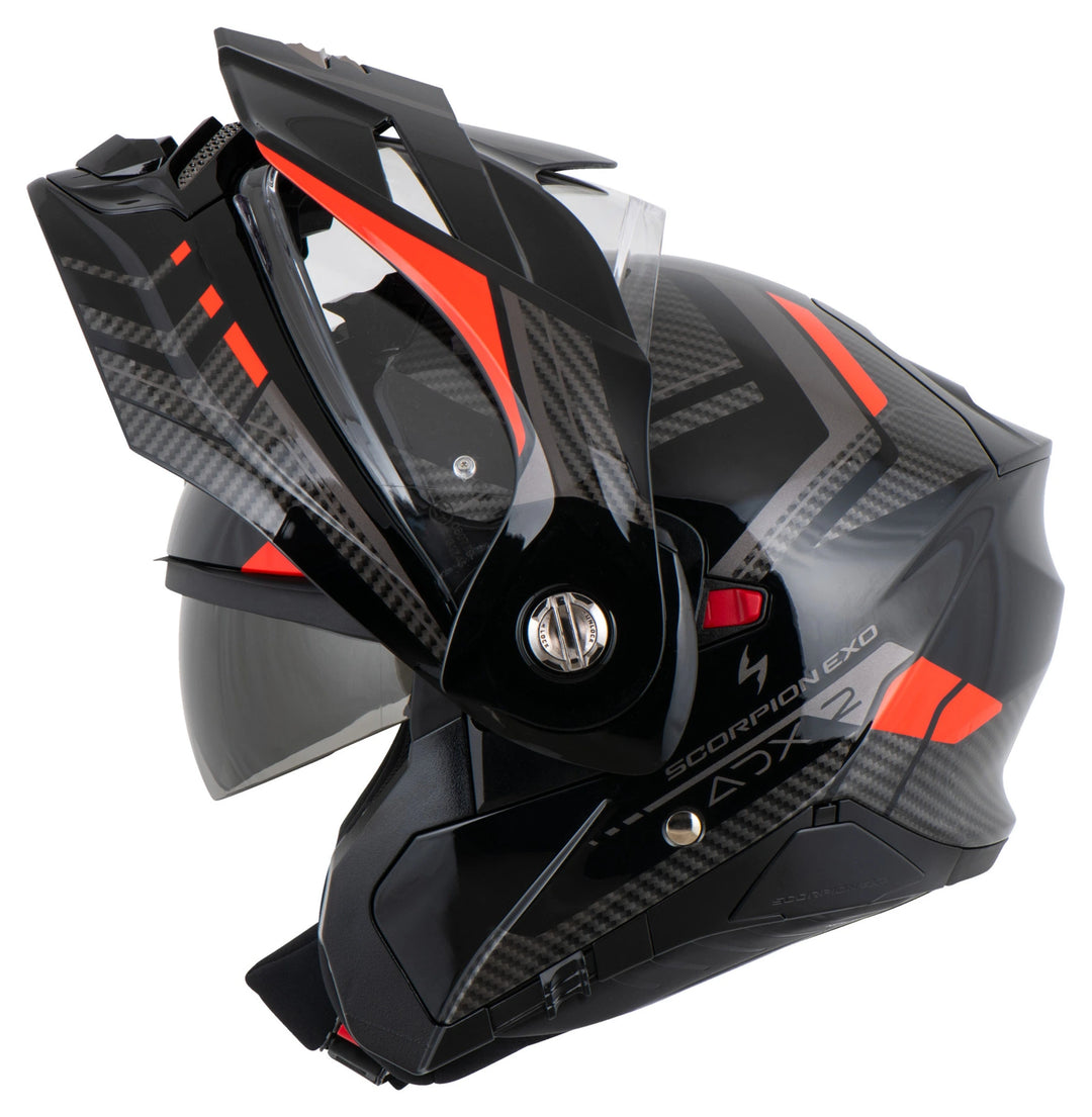 Scorpion ADX-2 LEWIS Black-Red Helmet