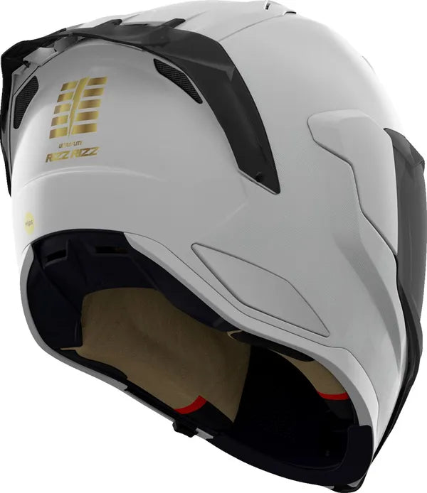 ICON من آيكون Ultraflite Rizz Rizz WHT MIPS خوذة الترا فلايت