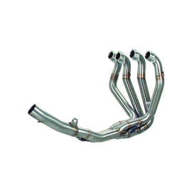 Arrow 71718MI stainless steel header and mid pipe BMW S1000RR M1000RR decat exhaust system made in Italy performance upgrade Boost Box