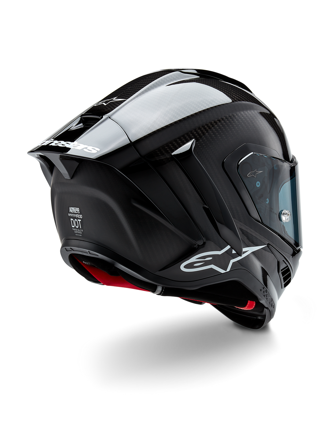 ALPINESTARS SUPERTECH R10 SOLID CARBON FULL FACE HELMET