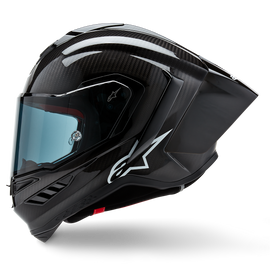 Alpinestars Supertech R10 Solid Full Face Helmet – Advanced Carbon Construction with Dual Visors