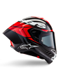 Load image into Gallery viewer, ALPINESTARS SUPERTECH R10 ELEMENT RED CARBON FULL FACE HELMET 