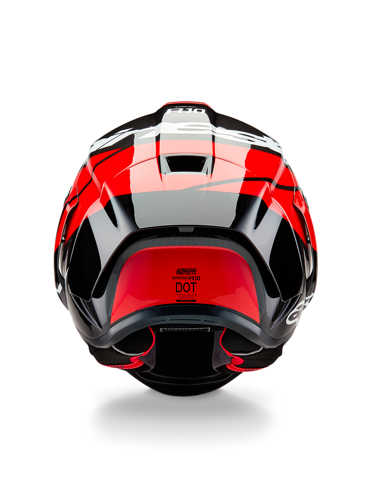 ALPINESTARS من ألبينستار SUPERTECH R10 ELEMENT HELMET RED خوذة فول فيس