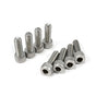 brocks Stainless Steel Exhaust Header Bolt Kit for Hayabusa, GSX-R1000, ZX-14R, and ZX-10R – Set of 8