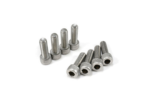 brocks Stainless Steel Exhaust Header Bolt Kit for Hayabusa, GSX-R1000, ZX-14R, and ZX-10R – Set of 8