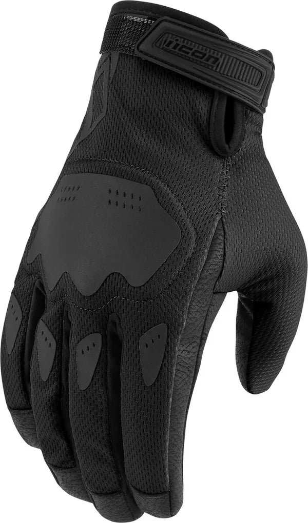 ICON GLOVE HOOLIGAN CE BLACK 