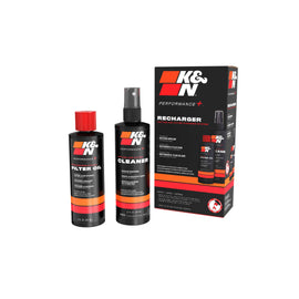 K&N كي&إن SQUEEZE RED CLEANING KIT طقم منظفات فلتر هواء رياضي