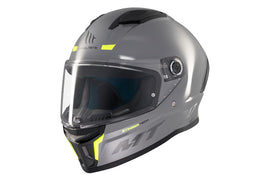 MT HELMETS STINGER 2 SOLID A12 GLOSS GREY FULL FACE HELMET