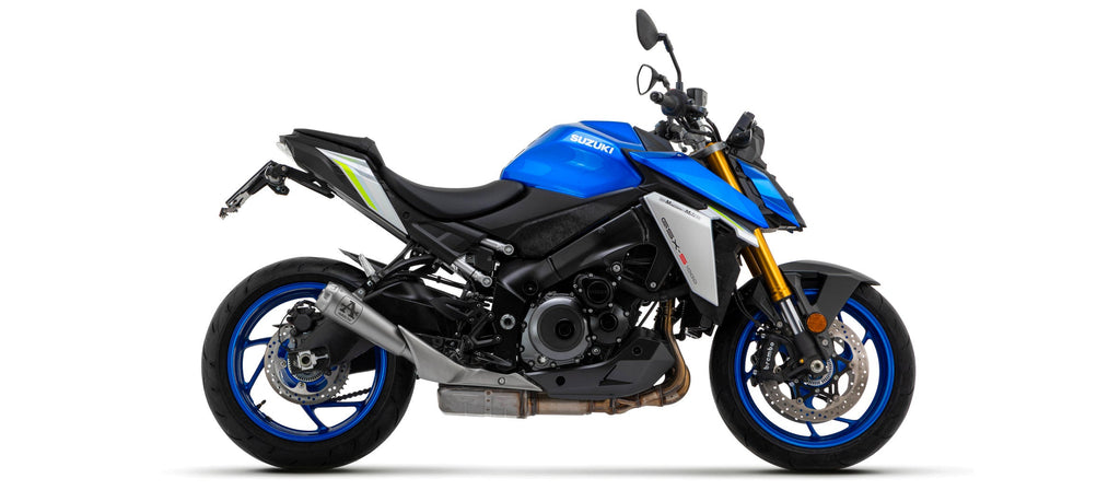 Arrow 71938PR Pro-Race titanium slip-on exhaust for Suzuki GSX-S 950 and GSX-S 1000 models