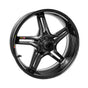BST Rapid TEK carbon rear wheel 17x6.0 for Suzuki Hayabusa Gen 3 high-performance upgrade