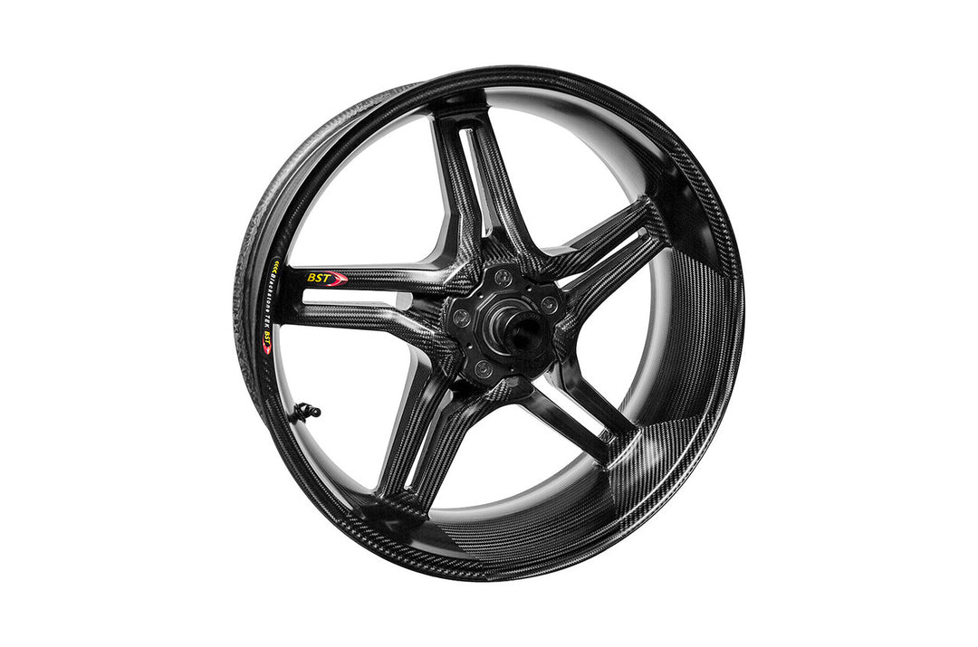 BST Rapid TEK carbon rear wheel 17x6.0 for Suzuki Hayabusa Gen 3 high-performance upgrade