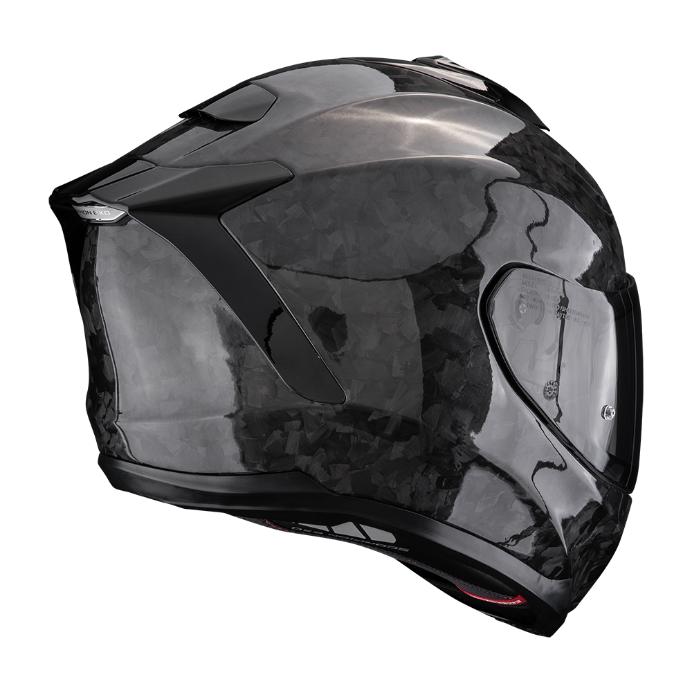 SCORPION من سكوربيون EXO-1500 CARBON AIR ONYX Black خوذة كاربون لماع