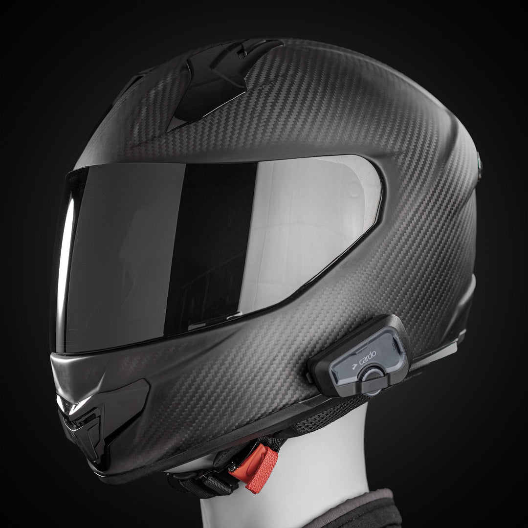 CARDO Freecom 4x Bluetooth Helmet Intercom DUO – 4‑Riders Live Intercom JBL