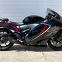 Brock’s Penta-Carbon 15" Full Exhaust System for Suzuki Hayabusa Gen 3 (2022–2025) – Black Ceramic Muffler with Carbon Fiber Endcap