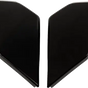 ICON UltraFlite gloss black helmet side plates 0133-1712