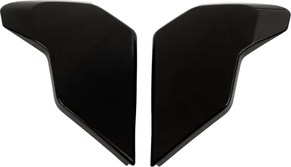 ICON UltraFlite gloss black helmet side plates 0133-1712