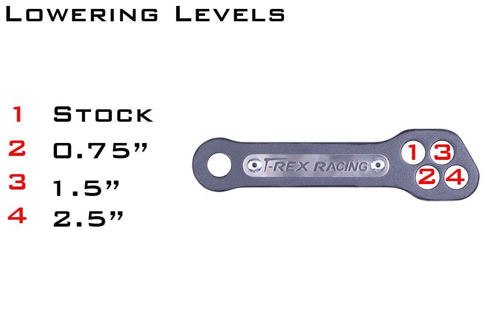 2015+ Suzuki GSX-S750 T-REX من تيركس Adjustable Lowering Link تنزيلة خلفية قابلة للتعديل