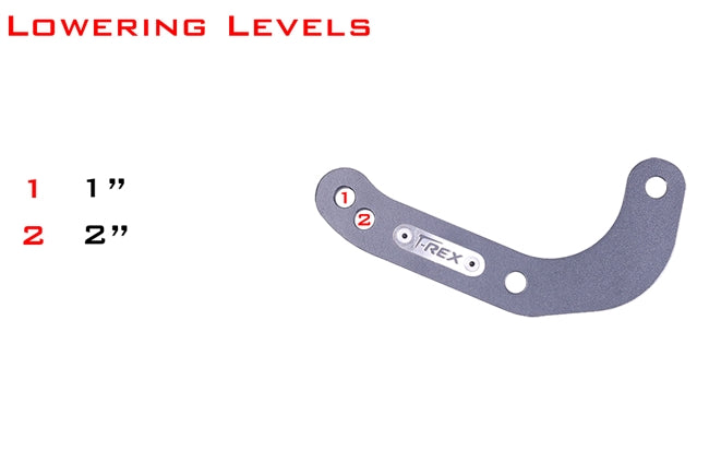 T-rex Racing Lowering Links - 2 Levels 2021 - 2026 Kawasaki ZX-10R 