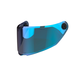 MT HELMETS BLUE / MIRROR/OUTER SHIELD MAX VISION PINLOCK INSERT READY MT-V-28B