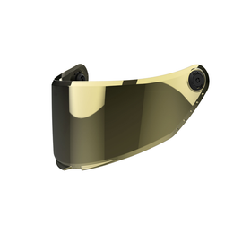 MT HELMETS GOLD VISOR/OUTER SHIELD MAX VISION PINLOCK INSERT READY MT-V-28B