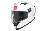 MT HELMETS من أم تي BRAKER SV A0 GLOSS WHITE  خوذة فول فيس