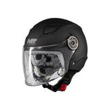 MT HELMETS LITE PURE A1 MATT JET HELMET