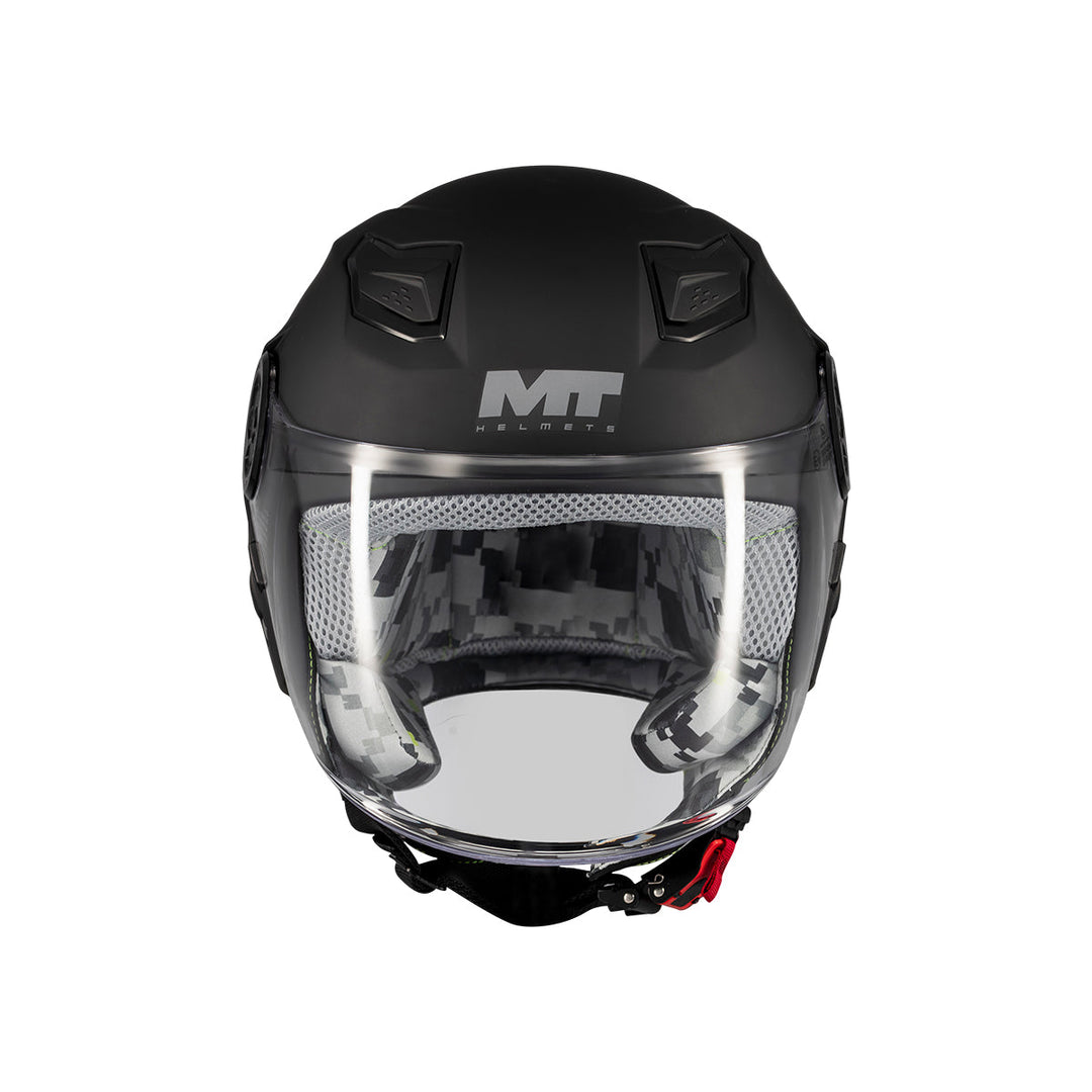 MT HELMETS LITE PURE A1 MATT JET HELMET