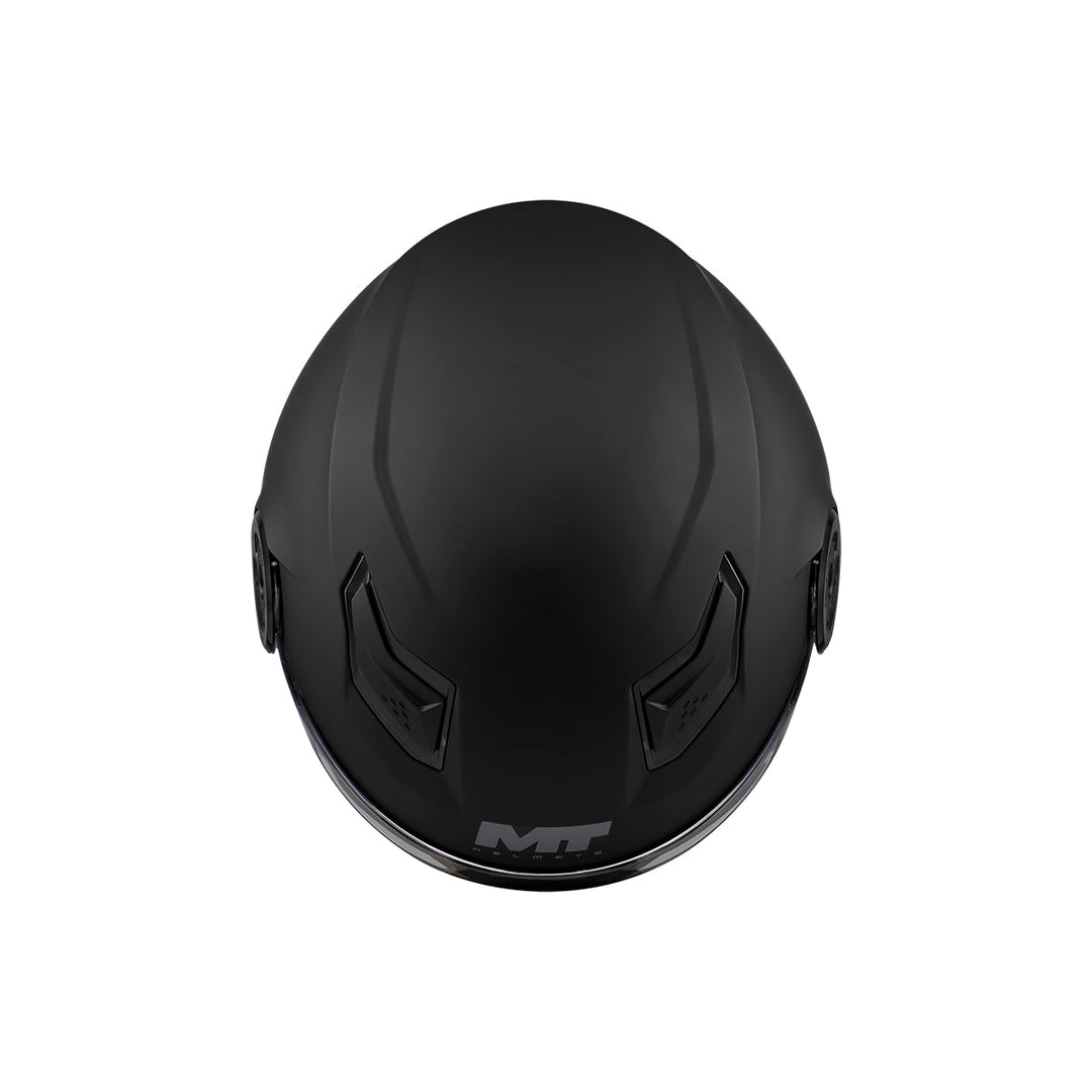 MT HELMETS LITE PURE A1 MATT JET HELMET