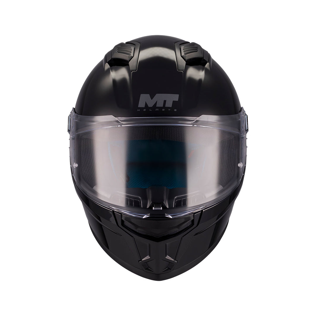 MT HELMETS STINGER 2 PURE A1 GLOSS BLACK FULL FACE HELMET