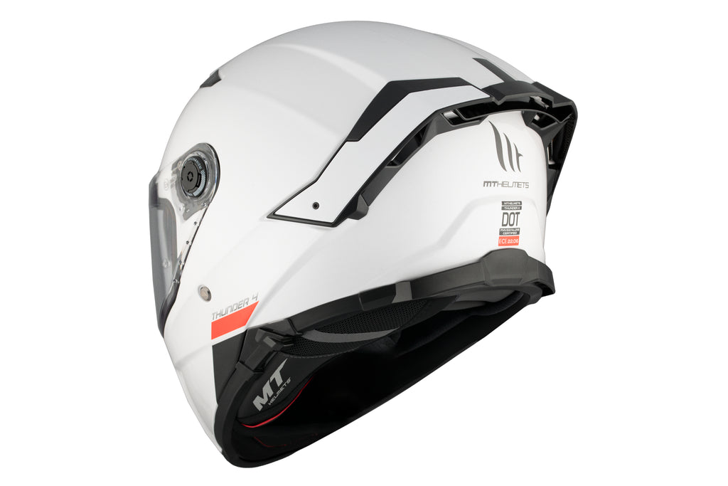 MT Thunder 4 SV Full-Face Helmet – Sport-Touring ECE 22.06 Certified with Internal Sun Visor