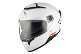 MT HELMETS من أم تي THUNDER 4 SV GLOSS WHITE خوذة فول فيس