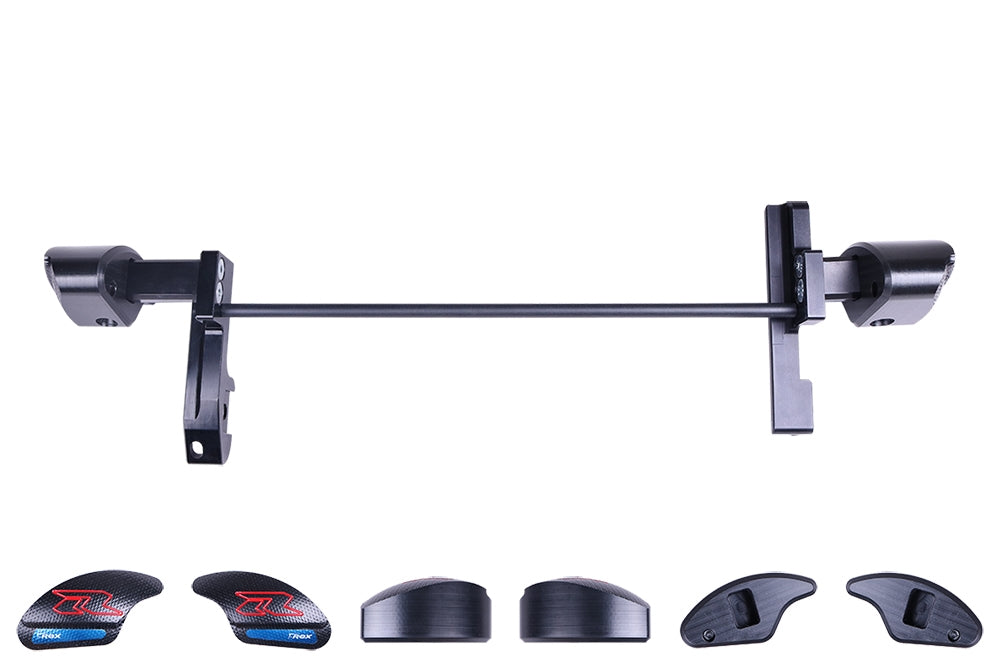 GSX-R1000 (09-16) T-REX من تيركس No Cut Frame Sliders مجموعة واقيات الهيكل بدون تخريم