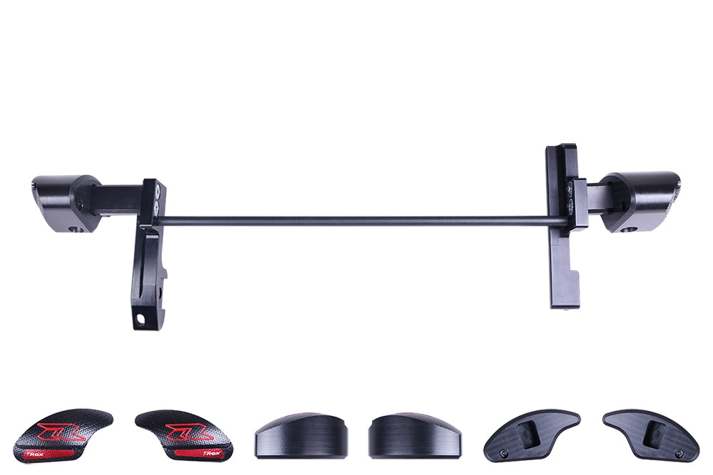 GSX-R1000 (09-16) T-REX من تيركس No Cut Frame Sliders مجموعة واقيات الهيكل بدون تخريم