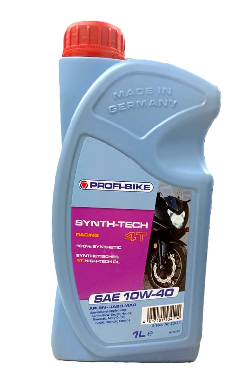 PROFI-CAR SYNTH-TECH 4T 10W-40 motorcycle engine oil 1 liter bottle