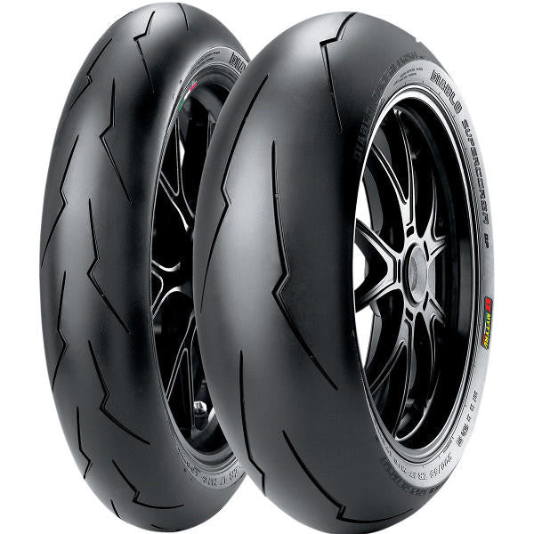 Pirelli Diablo Supercorsa V3 SP Front 120/70 ZR17 and Rear 190/55 ZR17 Sportbike Tires – High Performance Street Tires