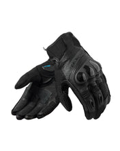 تحميل الصورة في عارض المعرض ، REV’IT! Ritmo Gloves – CE Certified Short Motorcycle Gloves with Leather and Ventilated Mesh