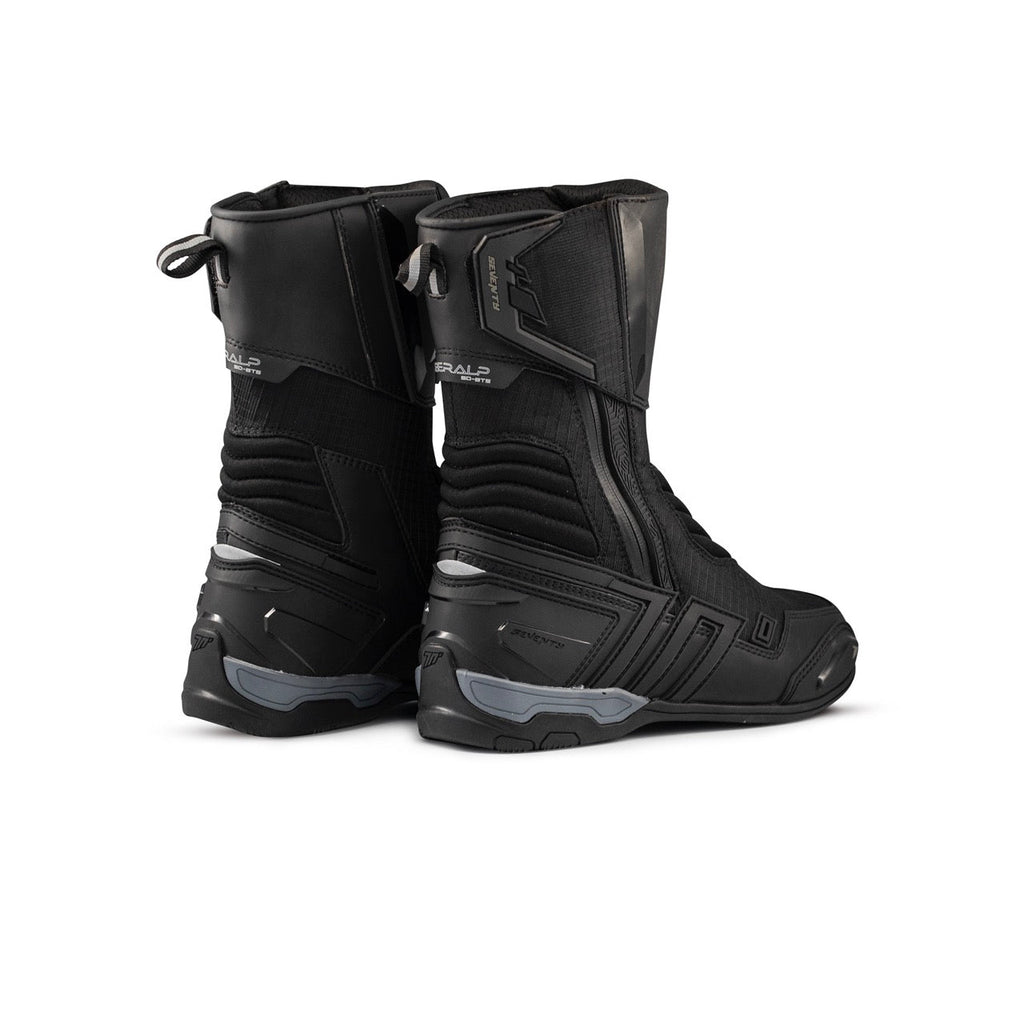Seventy 70 SD-BT5 Oberalp High Waterproof Touring Motorcycle Boots – Black