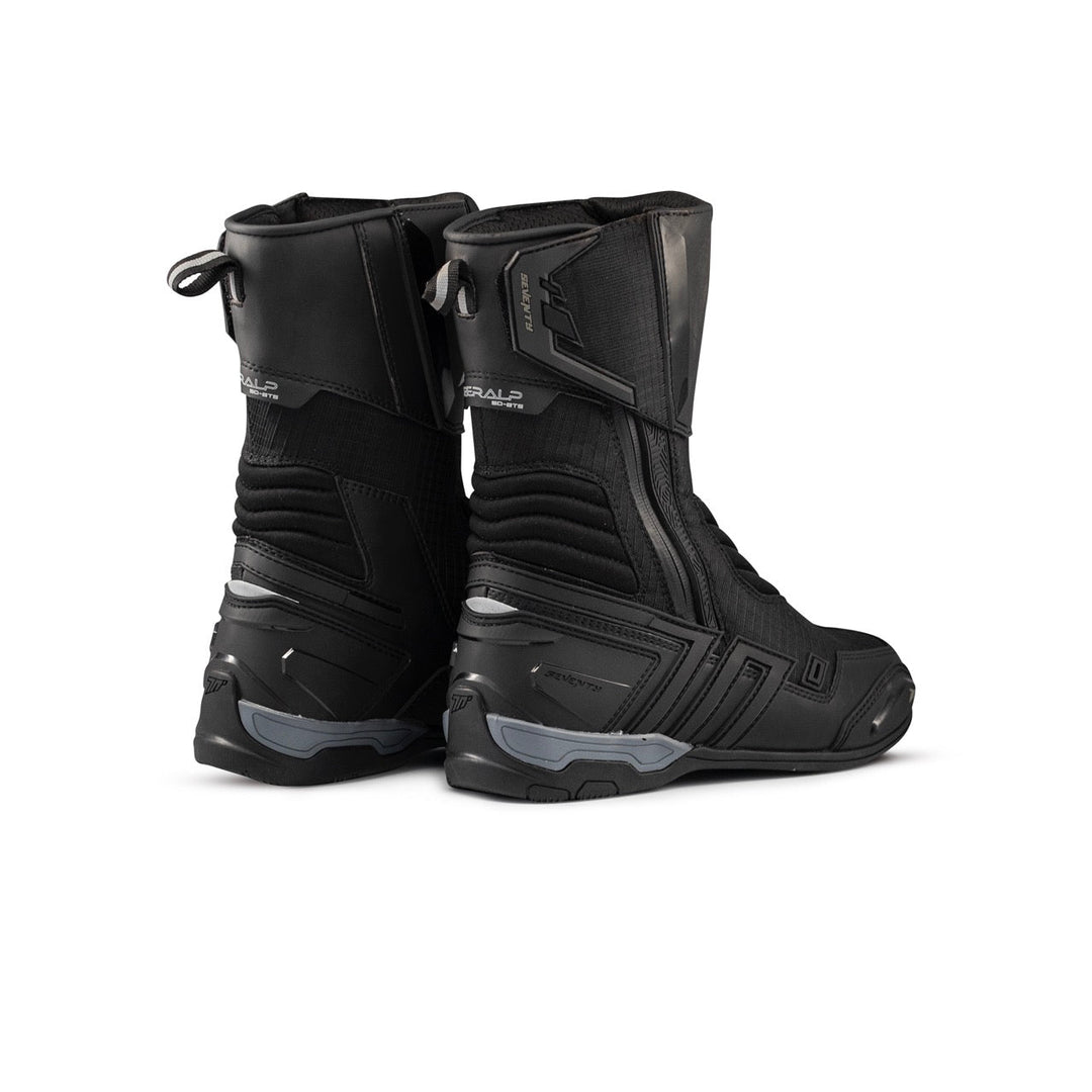 Seventy 70 SD-BT5 Oberalp High Waterproof Touring Motorcycle Boots – Black