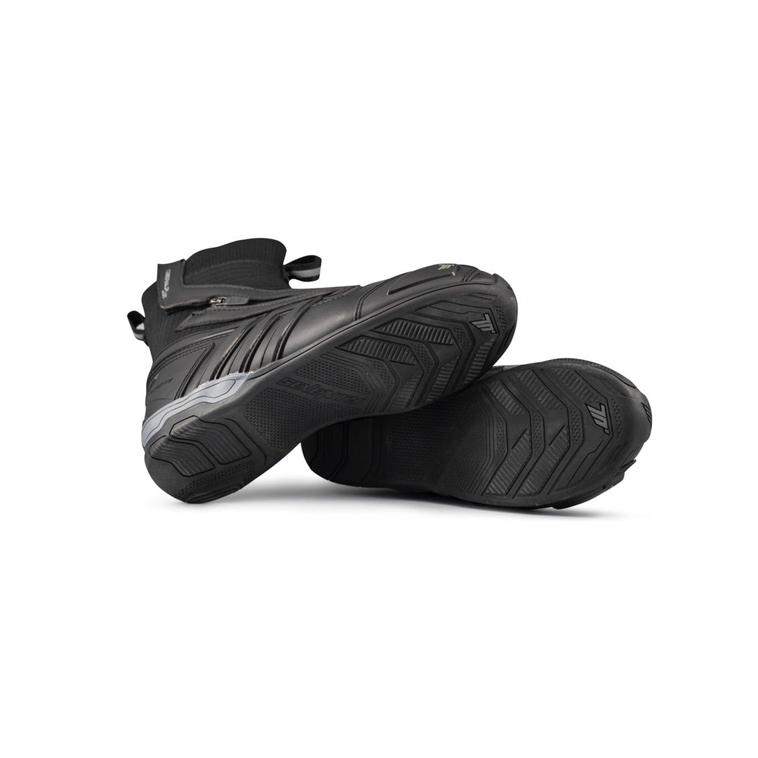 Seventy 70 SD-BT7 Oberalp Low Mid-Cut Waterproof Touring Motorcycle Boots – Black