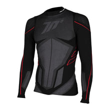 تحميل الصورة في عارض المعرض ، SD-CT1 Thermal Long Sleeve Shirt Unisex Black/Grey – Ideal Base Layer for Activities in Any Weather