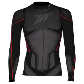 SD-CT1 Thermal Long Sleeve Shirt Unisex Black/Grey – Ideal Base Layer for Activities in Any Weather