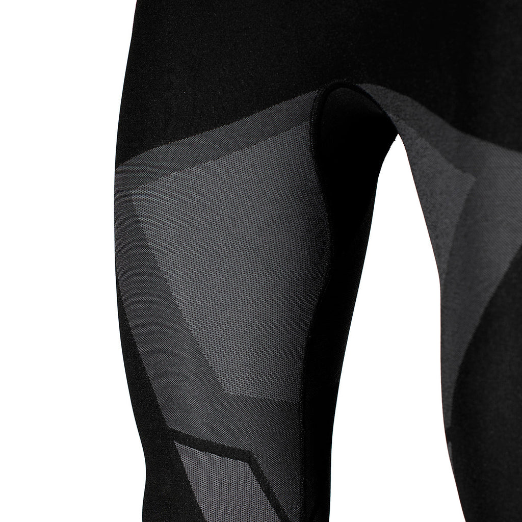 eventy Degrees SD-CT3 Thermal Pants – Unisex Grey Base Layer with UV Protection and Moisture-Wicking Fabric