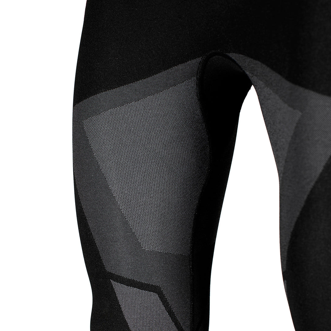eventy Degrees SD-CT3 Thermal Pants – Unisex Grey Base Layer with UV Protection and Moisture-Wicking Fabric